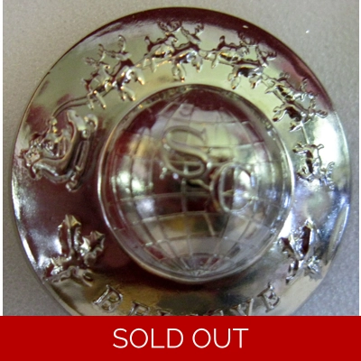 " N E W "  SANTA AROUND THE WORLD "NICKEL" 1 1/8" PROFESSIONAL REMOVABLE